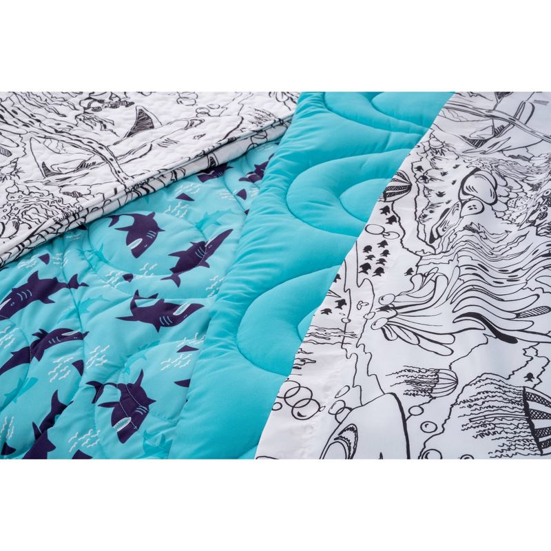 3pc Queen Botanical Leaf Bedding Set - Sweet Jojo Designs