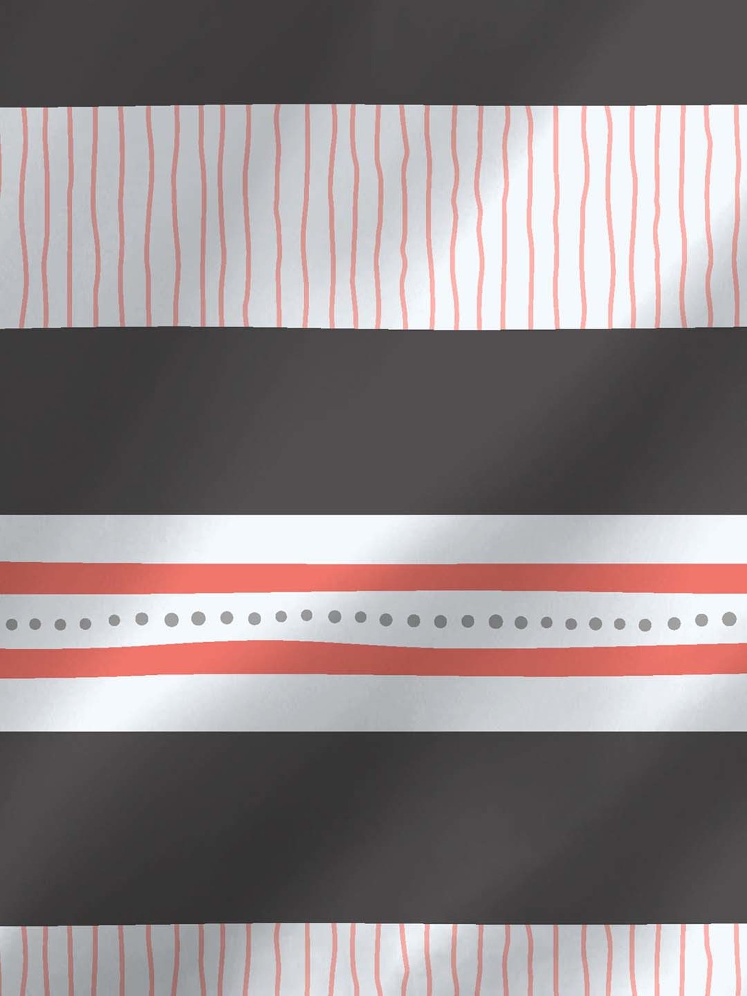 Layers Tuscany Black Cotton 104 TC Single Flat Bed Sheet With 1 Pillow Cover