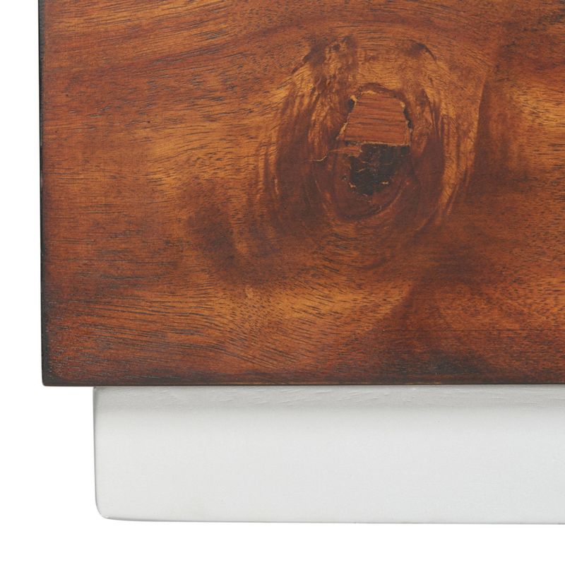 County Line 4 Drawer Chest Rum Walnut - Sauder