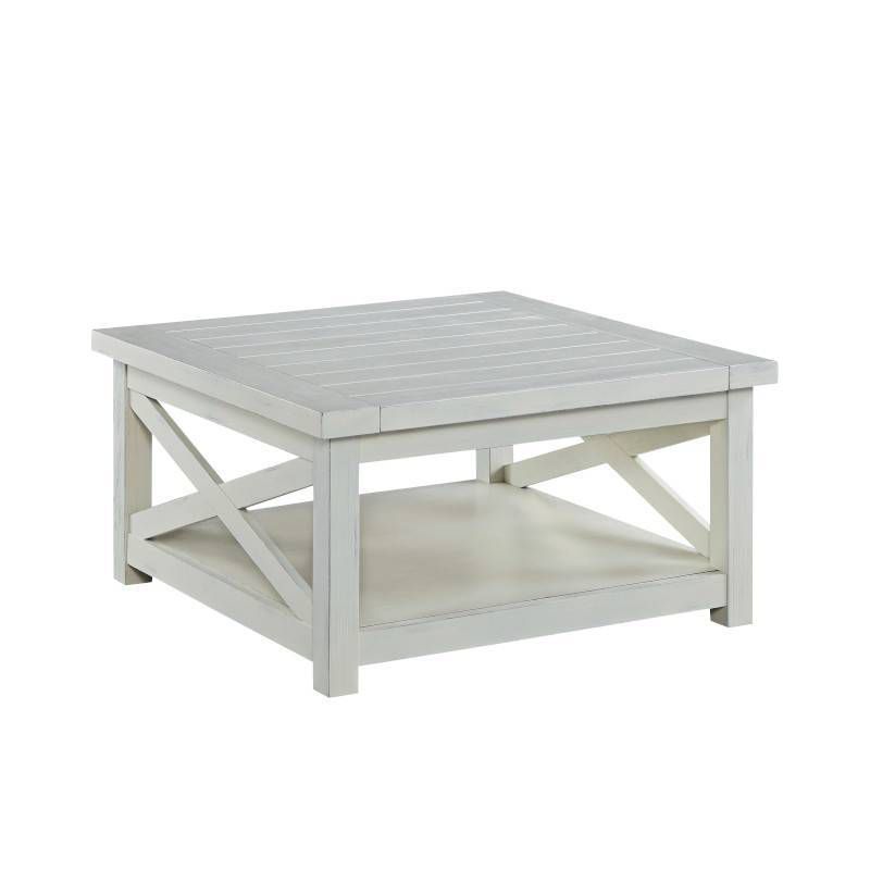 Seaside Lodge Coffee Table - White - Home Styles