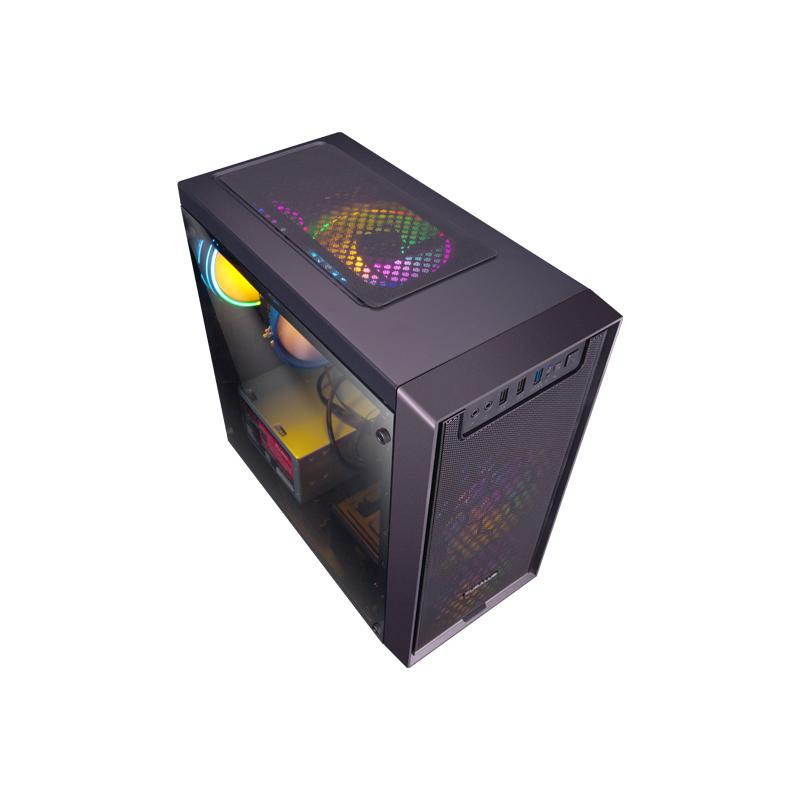 IPASON - Gaming Desktop - Ryzen 5 2600 6 Core up to 3.9GHz - RX550 4GB - 120GB SSD - 1TB HDD - 8GB DDR4 - Windows 10 home - Gaming PC
