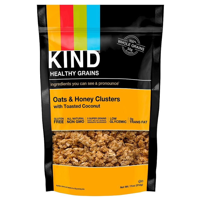 KIND Healthy Grains Oats & Honey Clusters - 11oz