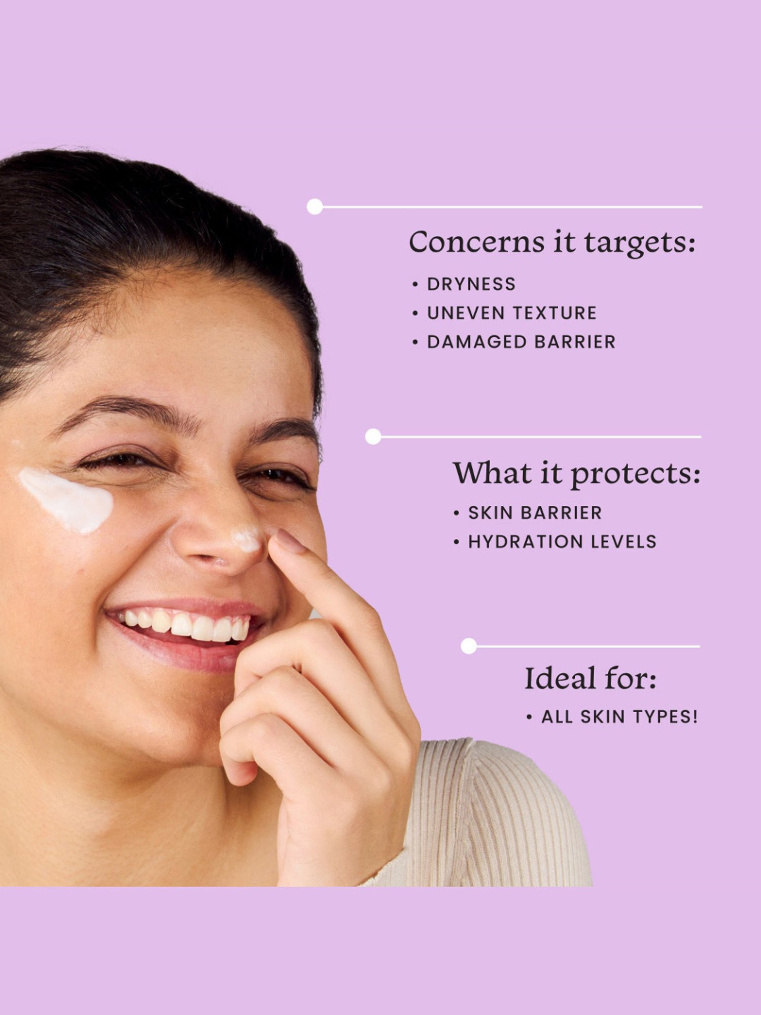 Foxtale Ceramide Supercream Hydrating Moisturizer - 50 ml