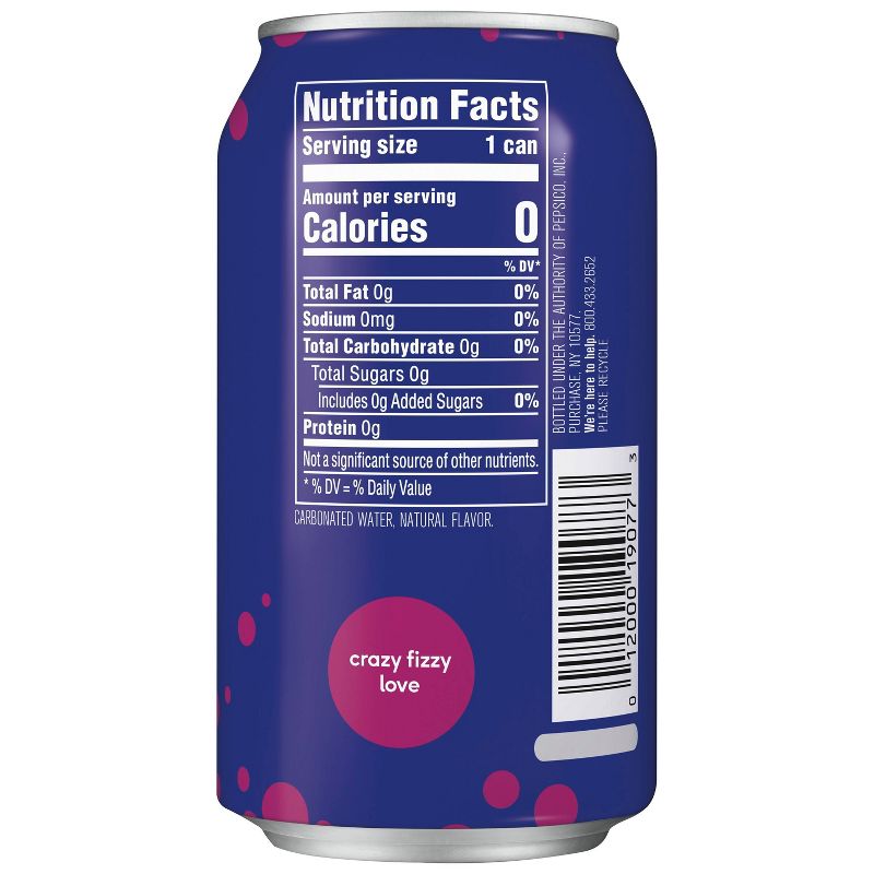 bubly Blueberry Pomegranate Sparkling Water - 8pk/12 fl oz Cans