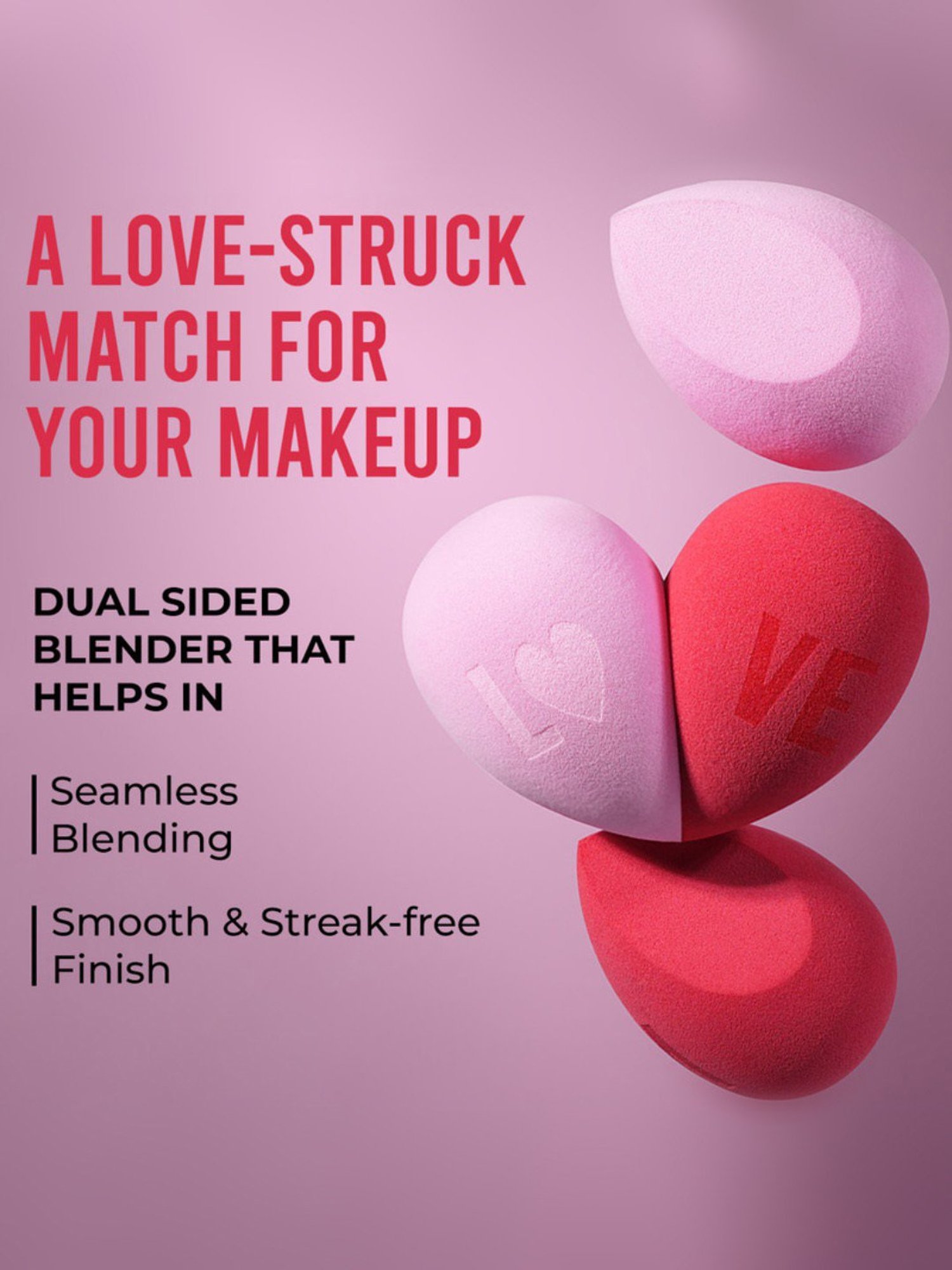 Insight Cosmetics Love Beauty Blender Sponge Applicator Love