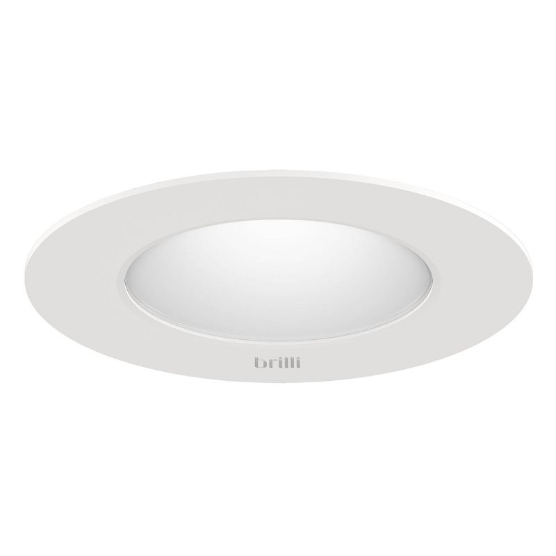 6" LED Recessed Wellness Downlight Pendant White - Brilli