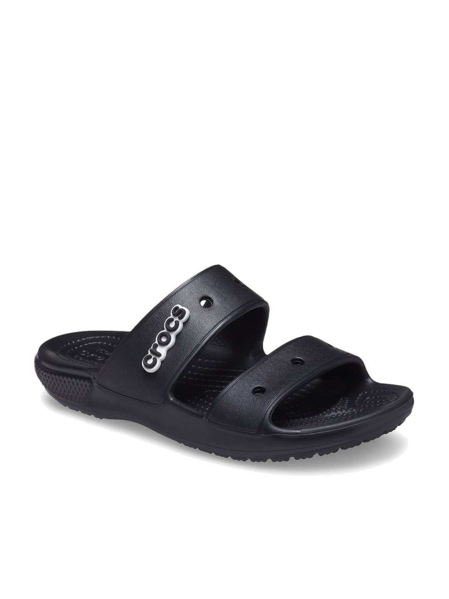 Crocs Unisex Classic Black Slides