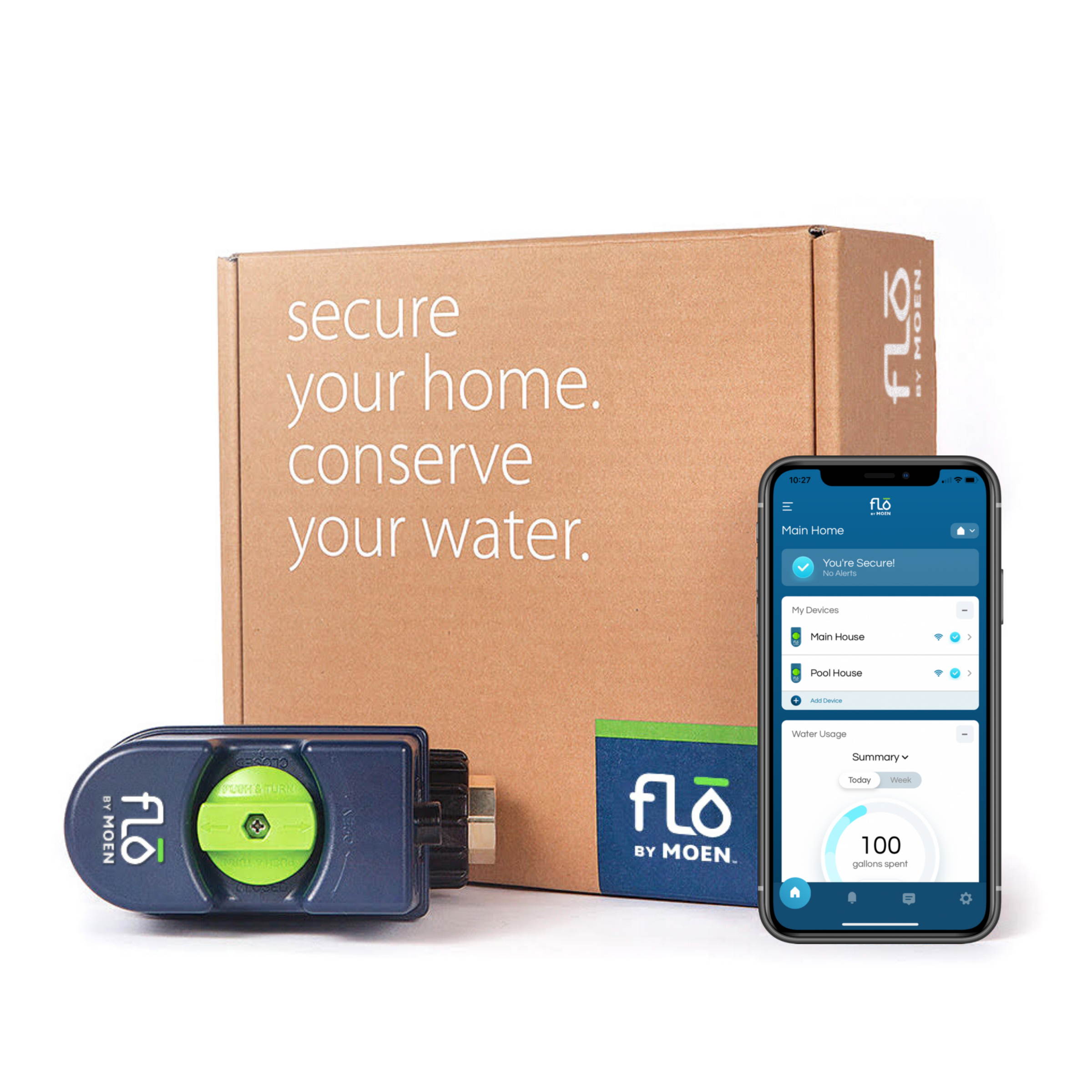 Flo by Moen 1.25" Device