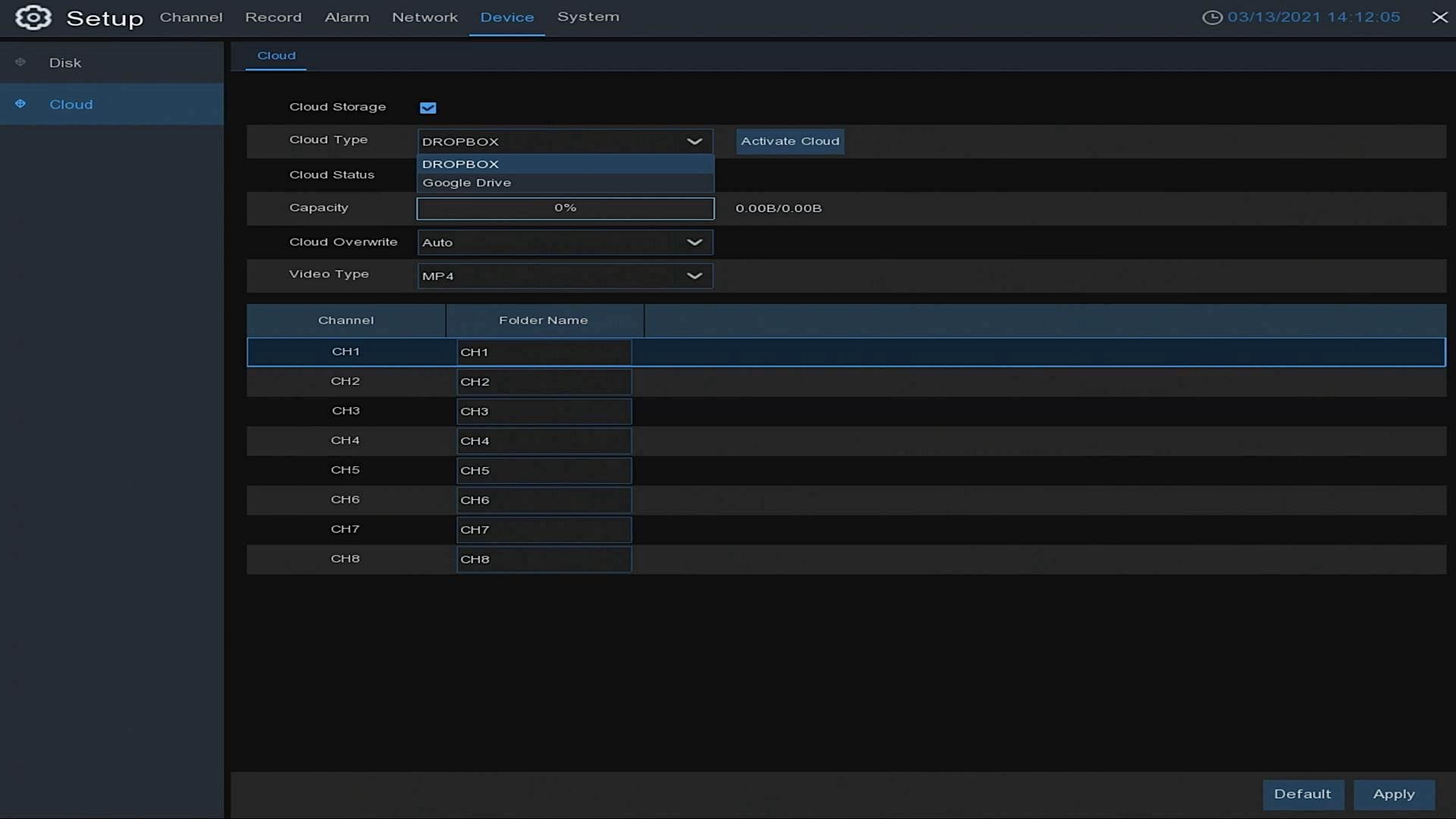 Camius 4K 8MP Hybrid 8 Channel DVR with 3TB HDD for  8 Analog  CVBS 960H, AHD, CVI, TVI and 4 IP cameras, 4K HDMI, VGA, SPOT Output, Audio, Alarm IO - Sold Without Cameras- TRIVAULT4K184