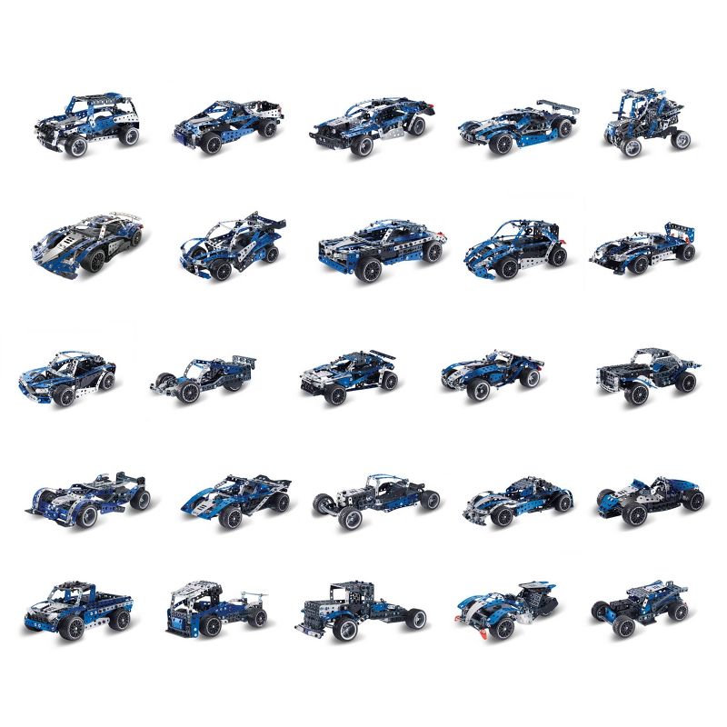 Erector by Meccano - SuperCar 25-in-1 STEM Building Kit