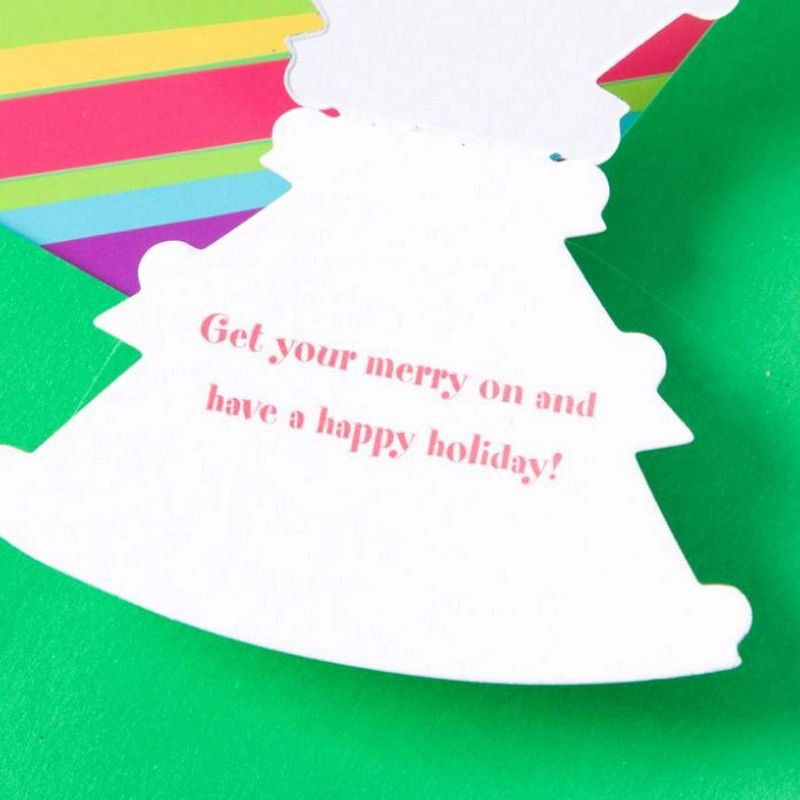 Christmas Tree Greeting Card With Lights - PAPYRUS