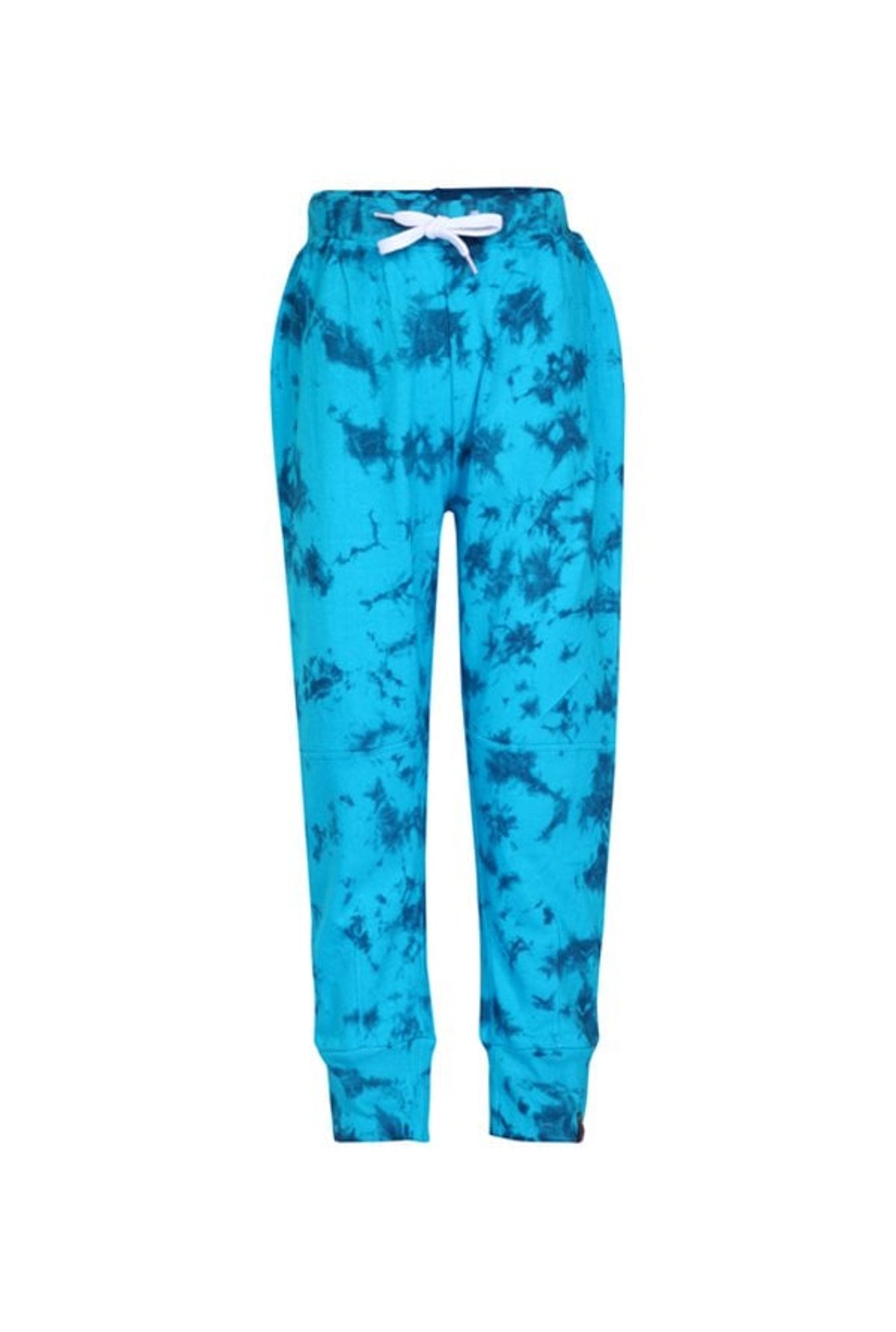 Superyoung Boys Blue Printed Joggers
