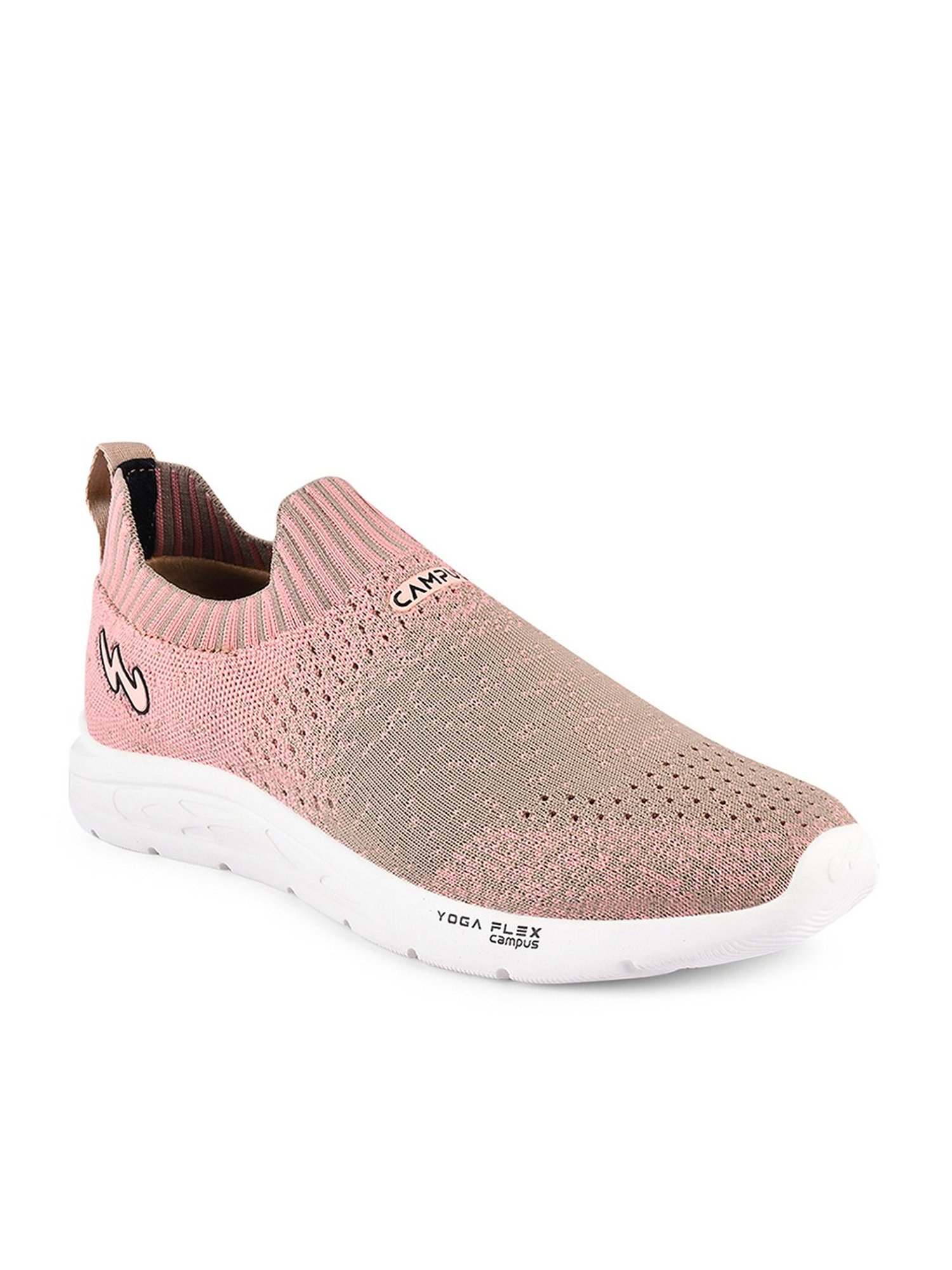 Campus Women's CAMP-SPINDA Beige Running Shoes