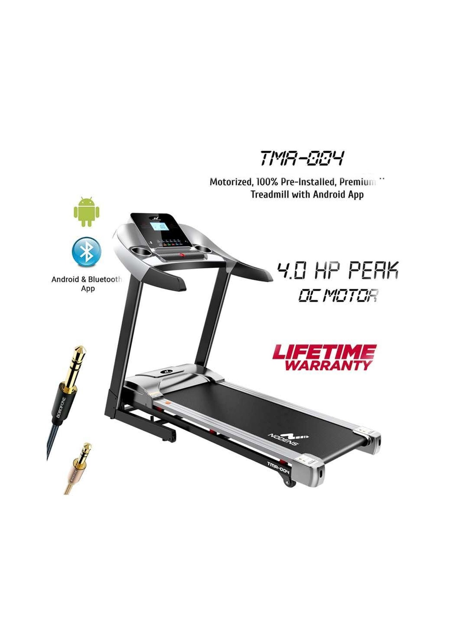 Nodens Silver Treadmill (Size 4)