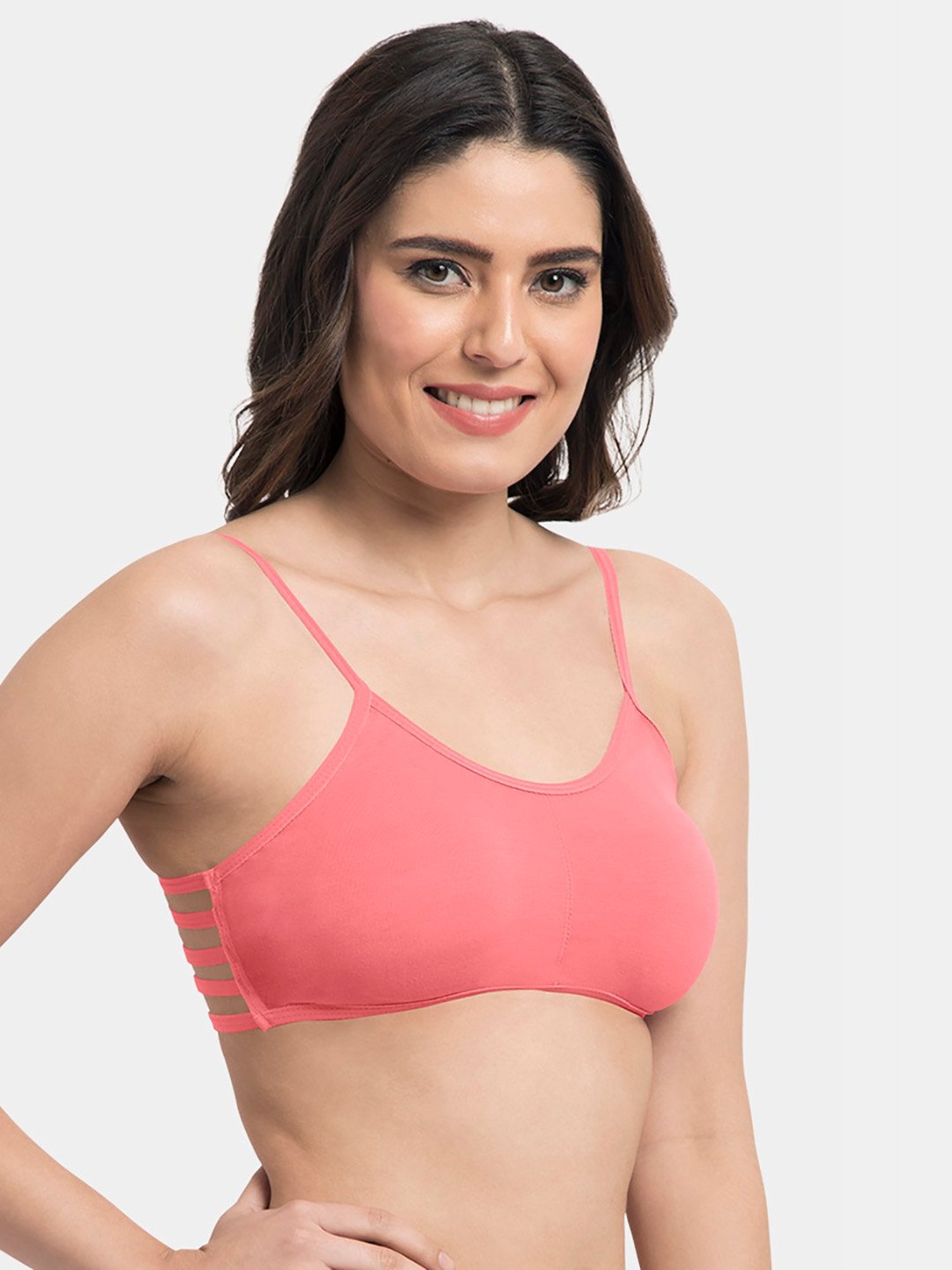 Tweens Coral Non Wired Padded Seamless Bra