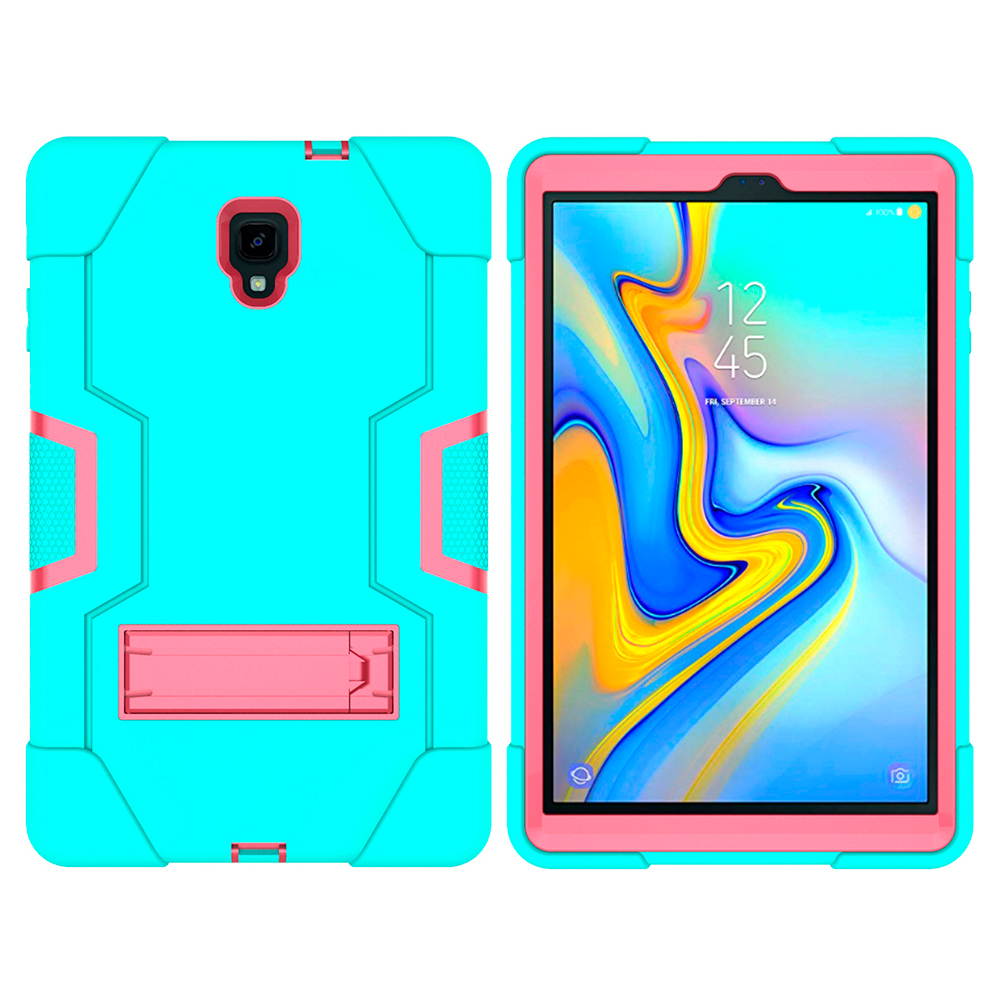 Galaxy Tab A 10.5 2018 Case,Mignova 3 Layer Heavy Duty Hybrid Shockproof Silicone+Hard PC Bumper Full-Body Protective Case Cover with Stand for Samsung Galaxy Tab A 10.5 SM-T590/T595