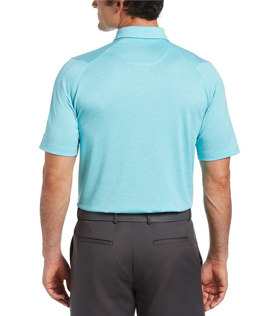 Callaway Short-Sleeve Ventilated Heather Swing Tech&trade; OptiDri&trade; Golf Polo
