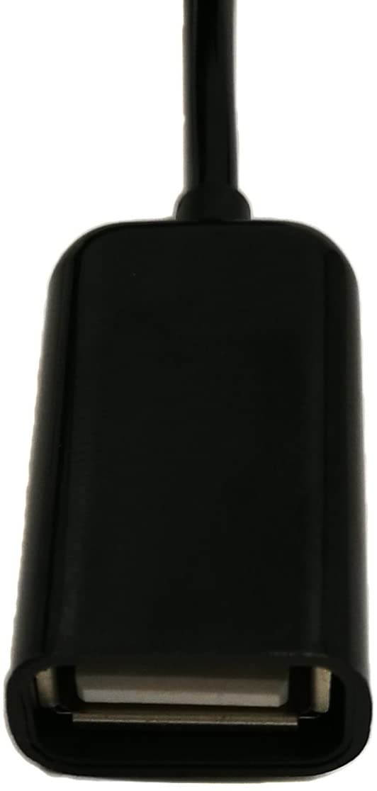 zdyCGTime 10FT/2.5M Spiral Coiled USB 2.0 Male to Female Data Sync & Charge Cable (Black)