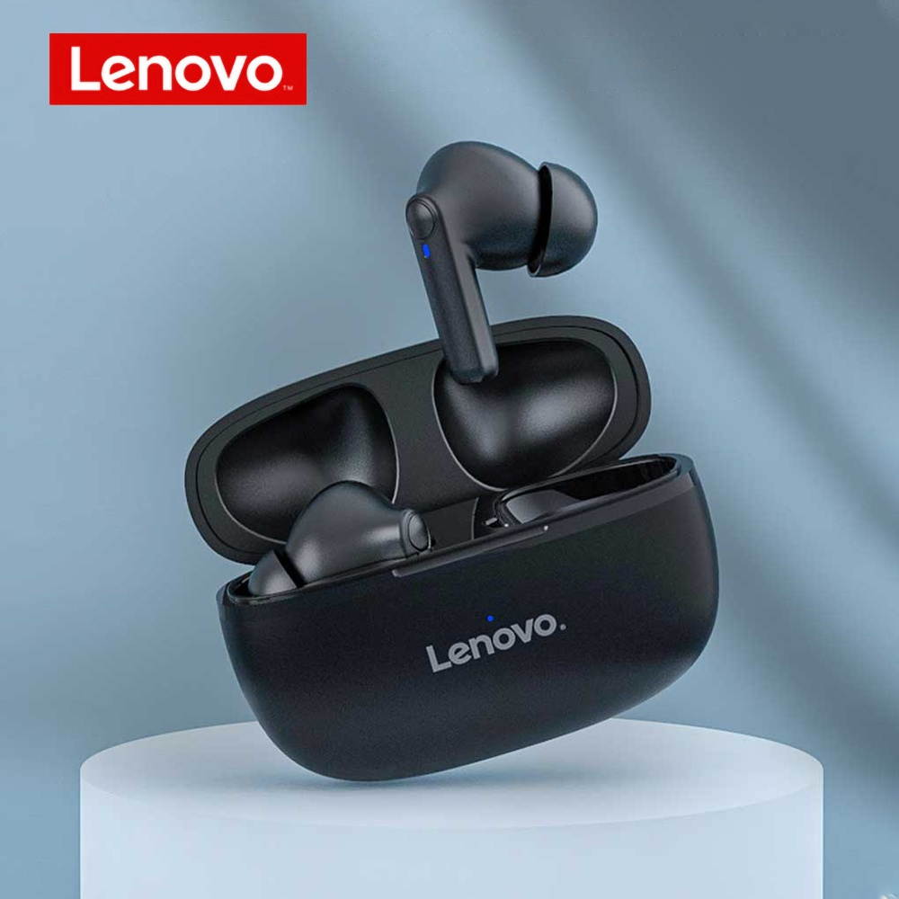 Lenovo HT05 Headphone BT5.0 Wireless Earbuds In-ear Sports Earbuds with Smart Touch Control Long Endurance Time Black