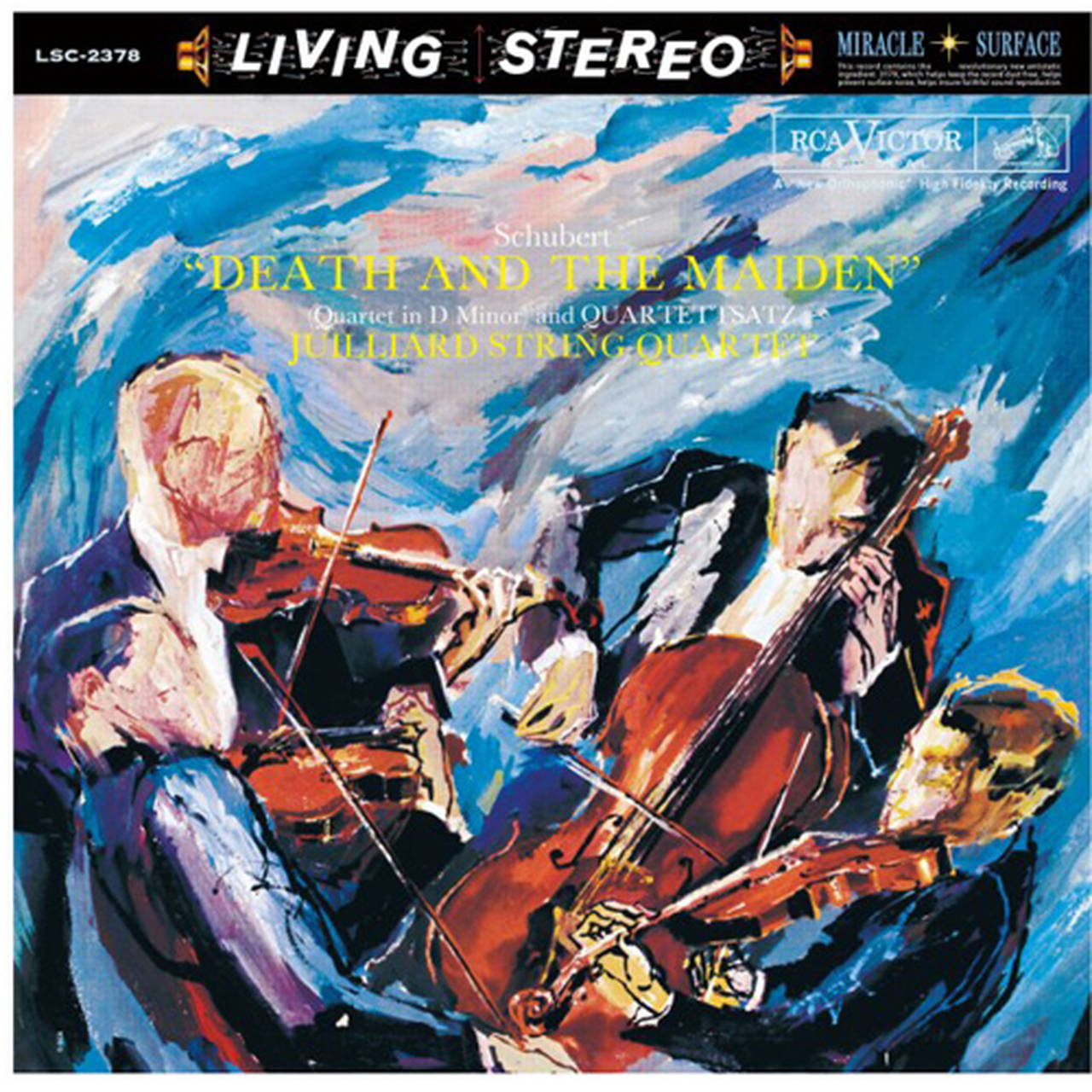 The Juilliard String Quartet Schubert Death and The Maiden 180g Import LP (Vinyl)
