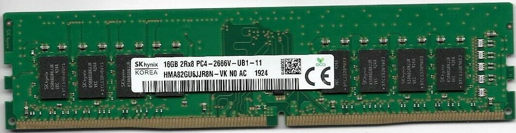 SK Hynix  HMA82GU6JJR8N-VK DDR4 16GB PC4- 2666V For Notebook