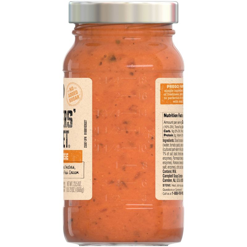 Prego Farmers' Market Four Cheese Pasta Sauce - 23.5oz