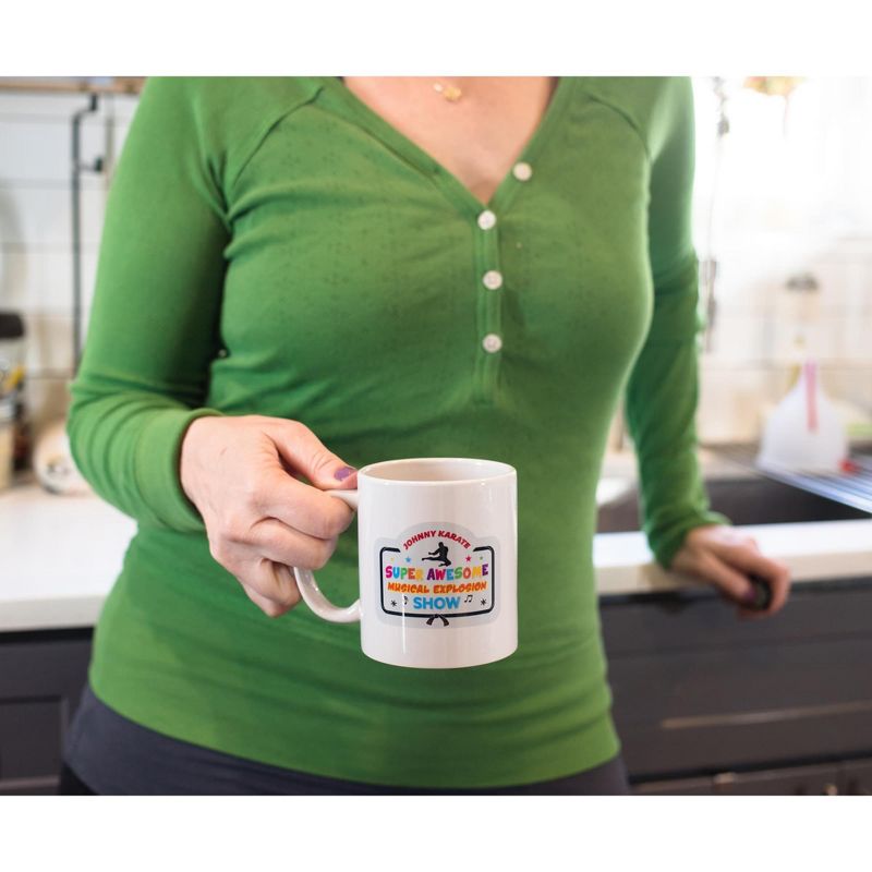 Surreal Entertainment Parks and Recreation Johnny Karate Ceramic Mug | Holds 11 Ounces