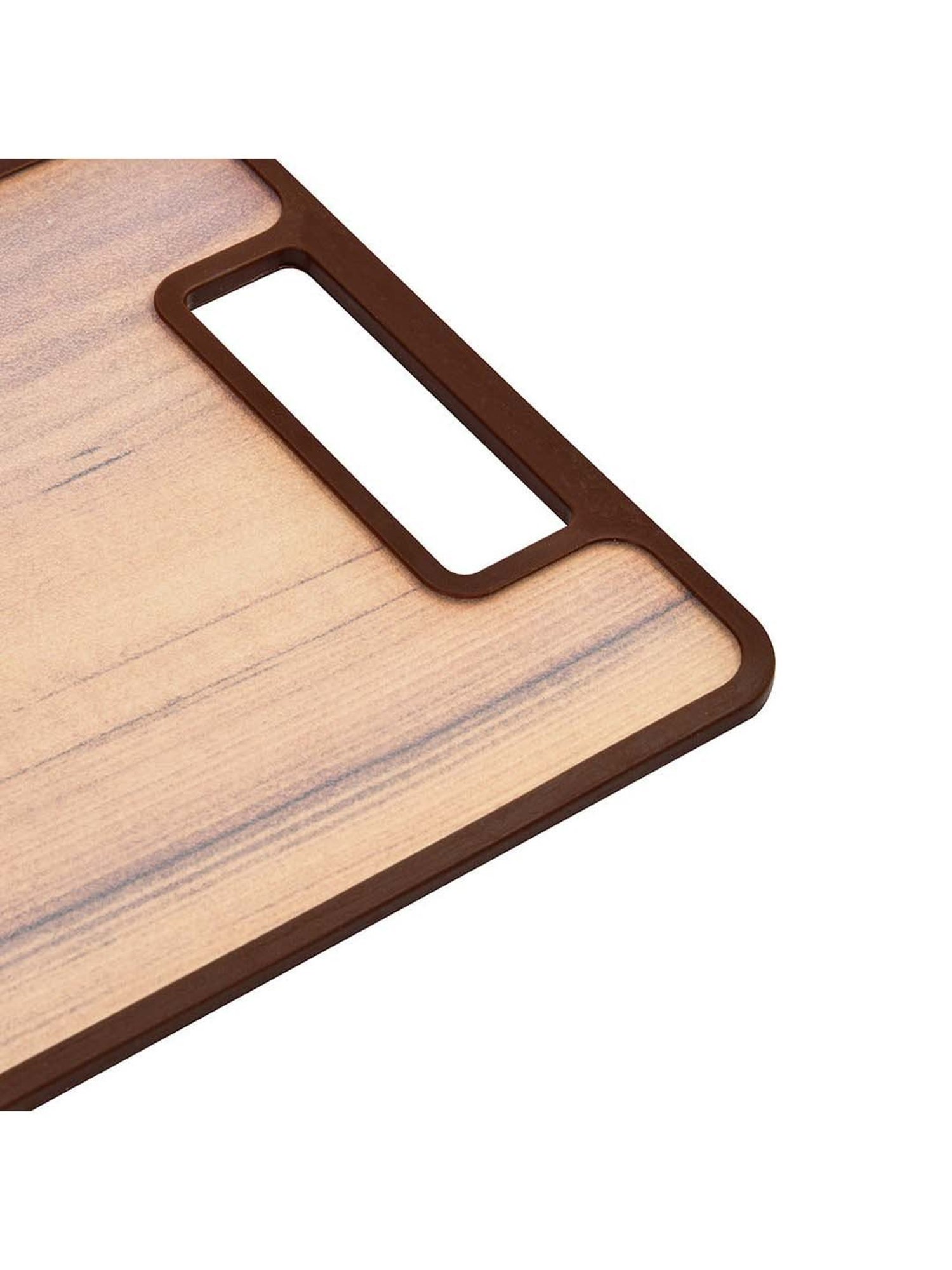 Crayton Beige & Brown Bamboo Chopping Board - Set of 1