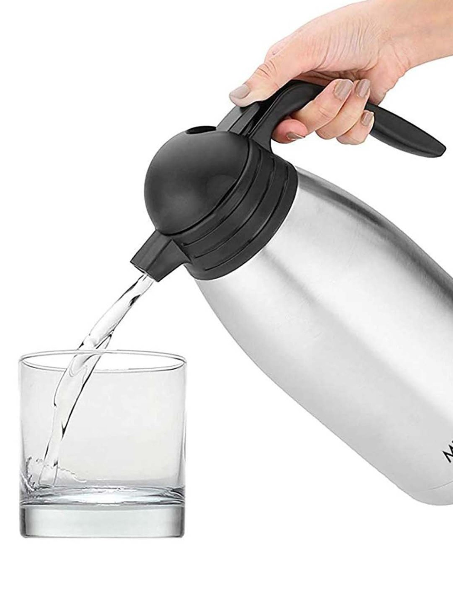 Milton Silver Stainless Steel Thermal Carafe (1500 ml) - Set of 1