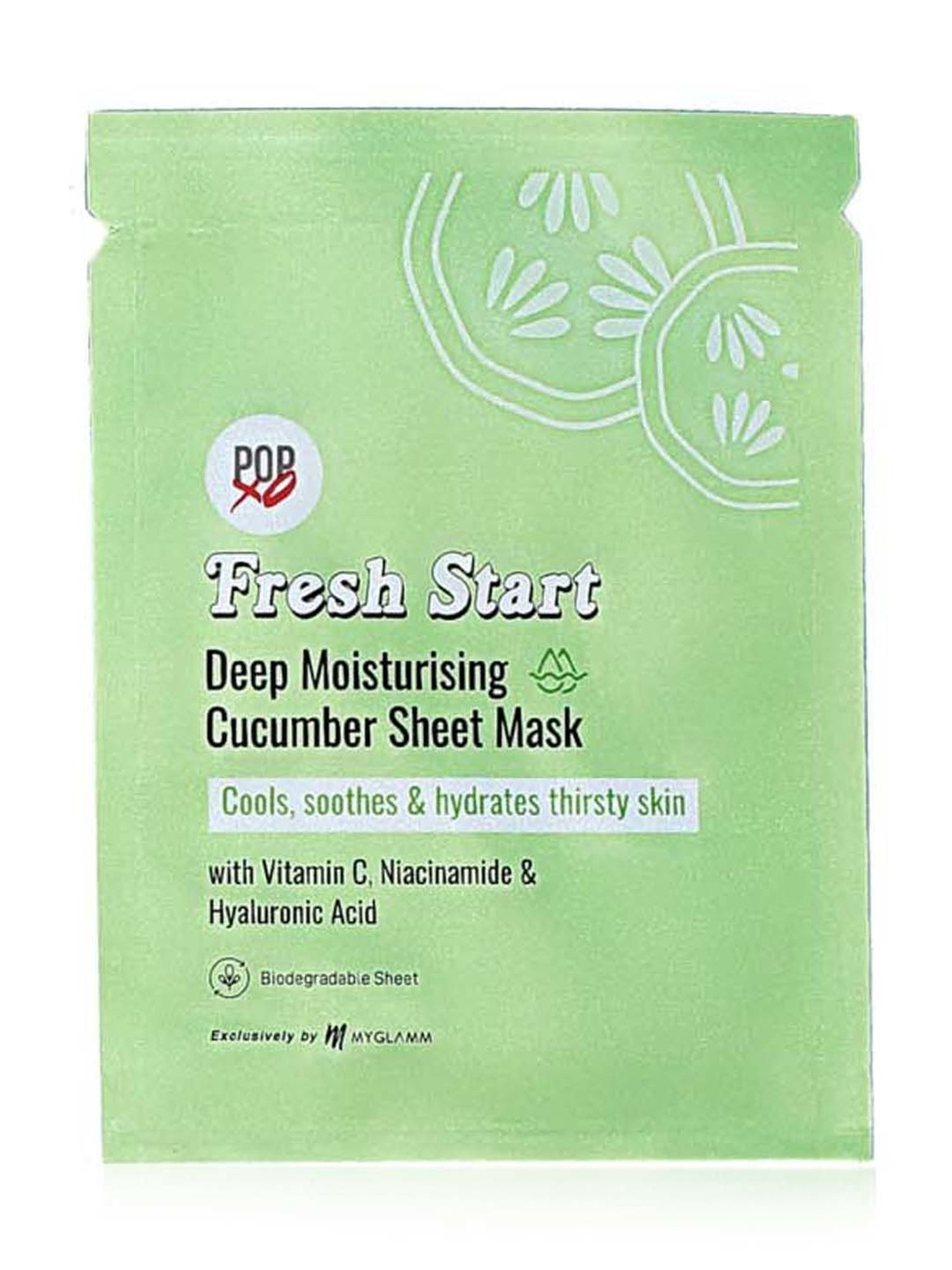 MONDSUB WitchHazel+Lavender+Q10 Sheet Masks (Pack of 3) - 20 gm Each