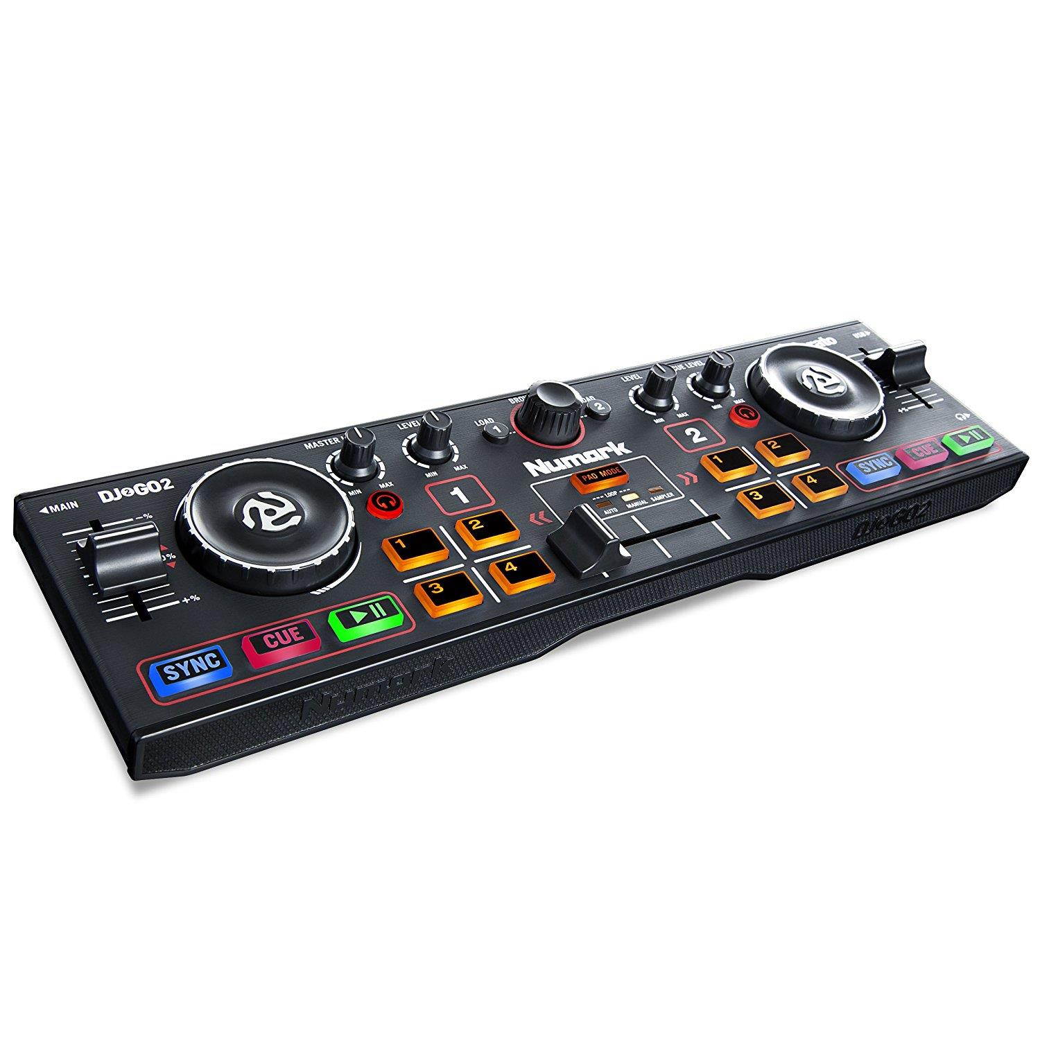 Numark DJ2GO2 Pocket DJ Controller with Audio Interface
