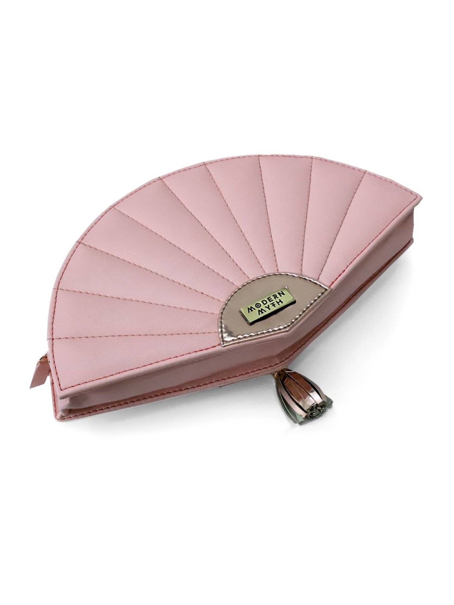 Modern Myth Pink Medium Fan Cross Body Bag