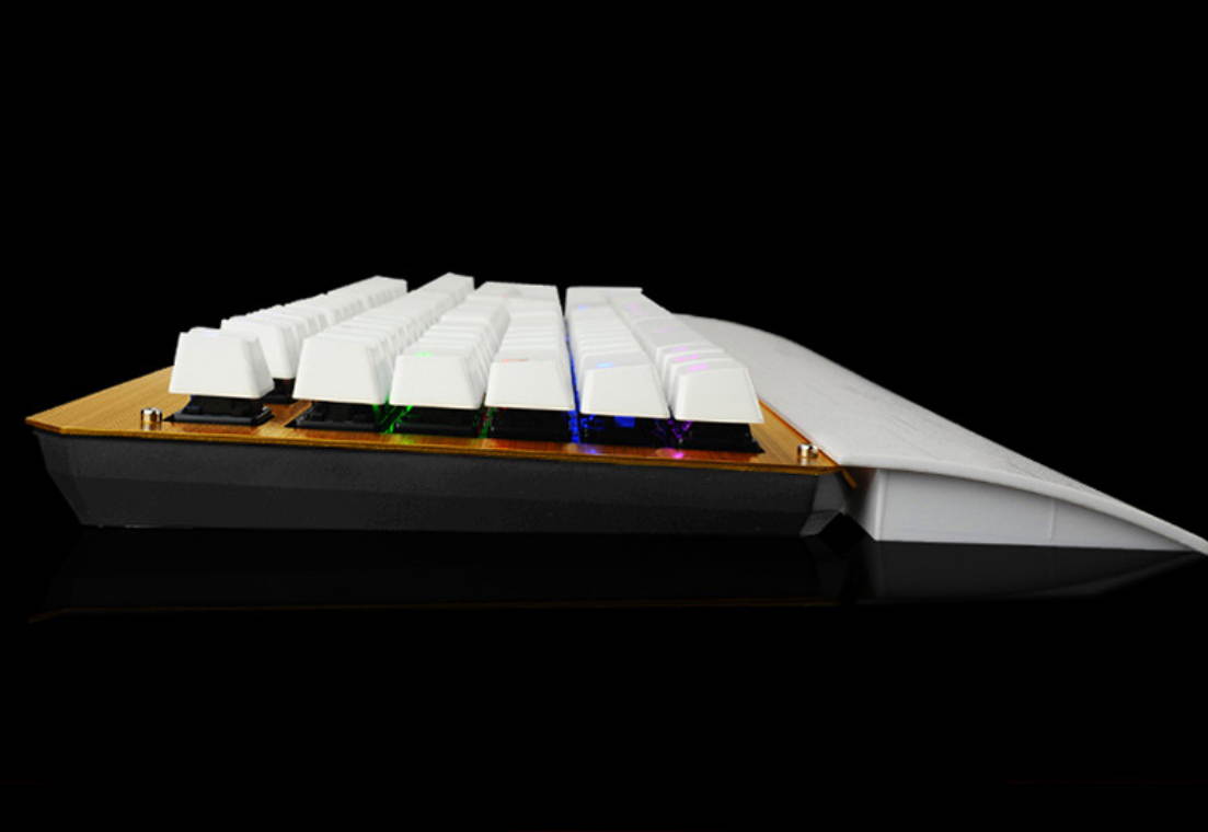 K26 Blacklit Mechanical Gaming Keyboard with Blue Switches - 104 Keys Wired USB Keyboard with 8 Color LED- Anti-ghosting Keys