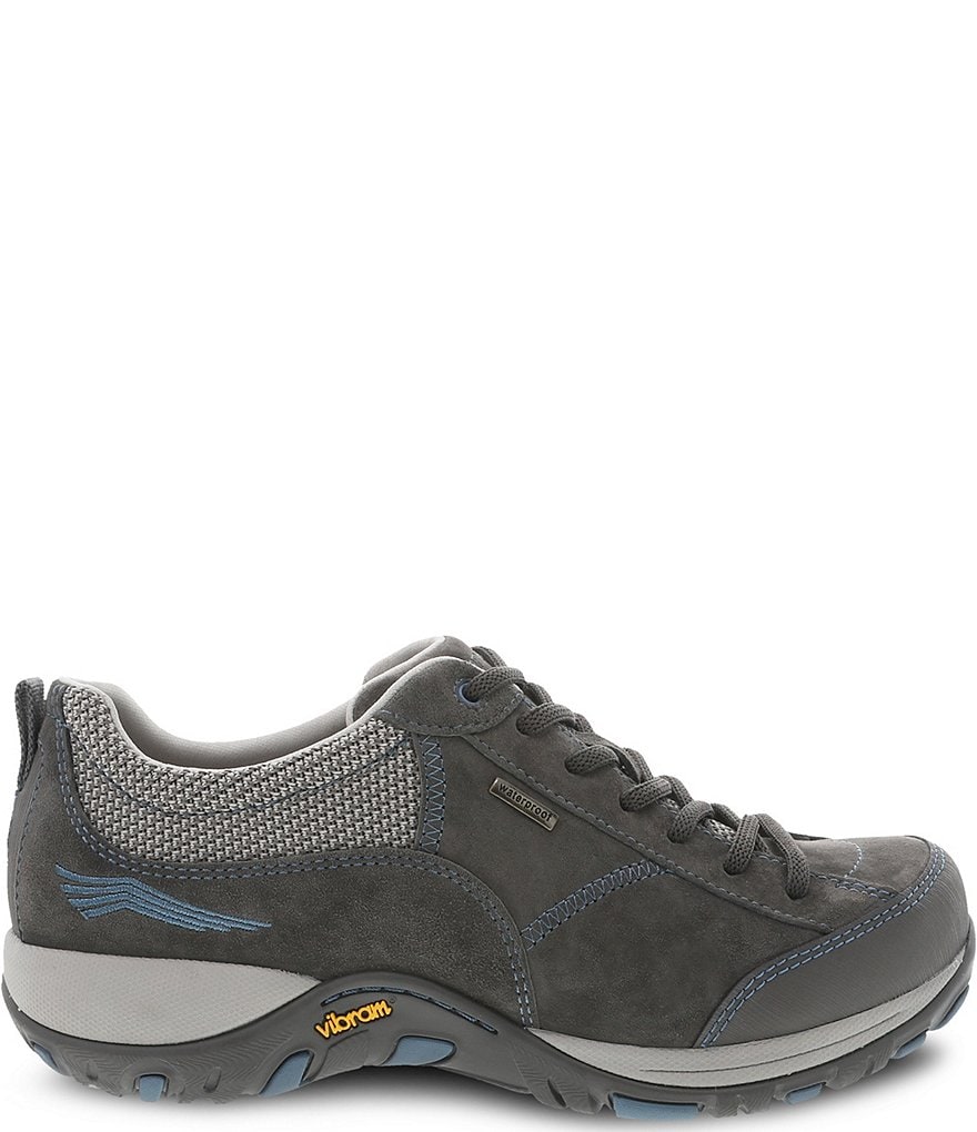 Dansko Women's Paisley Suede Waterproof Lace-Up Sneakers