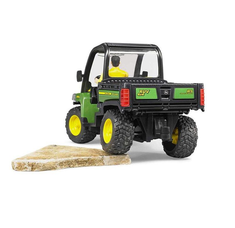 Bruder 09812 John Deere Gator XUV 855D with Driver