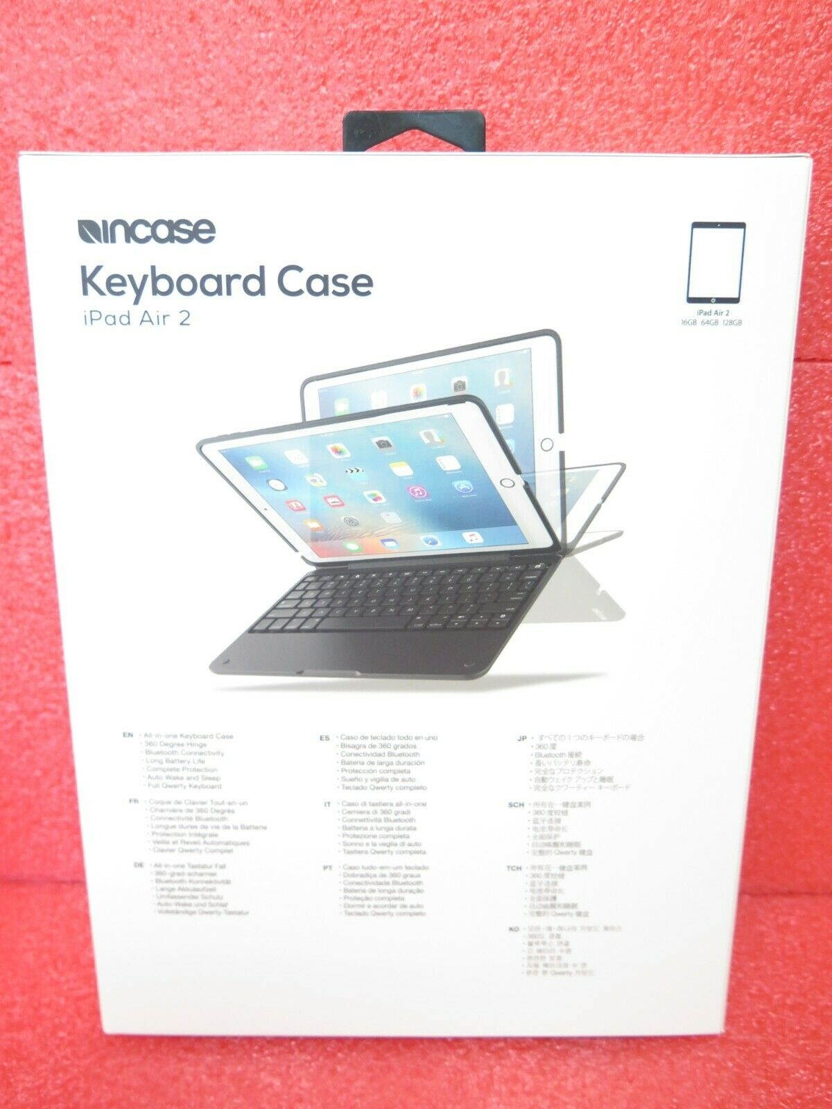 Incase All in One Bluetooth Keyboard Folio Protective Case iPad Air 2 (Black)