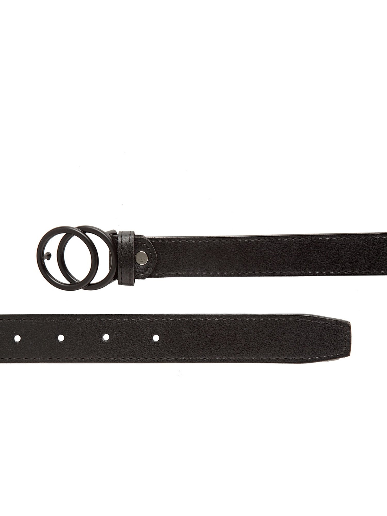 Apsis Dark Brown PU Waist Belt for Women