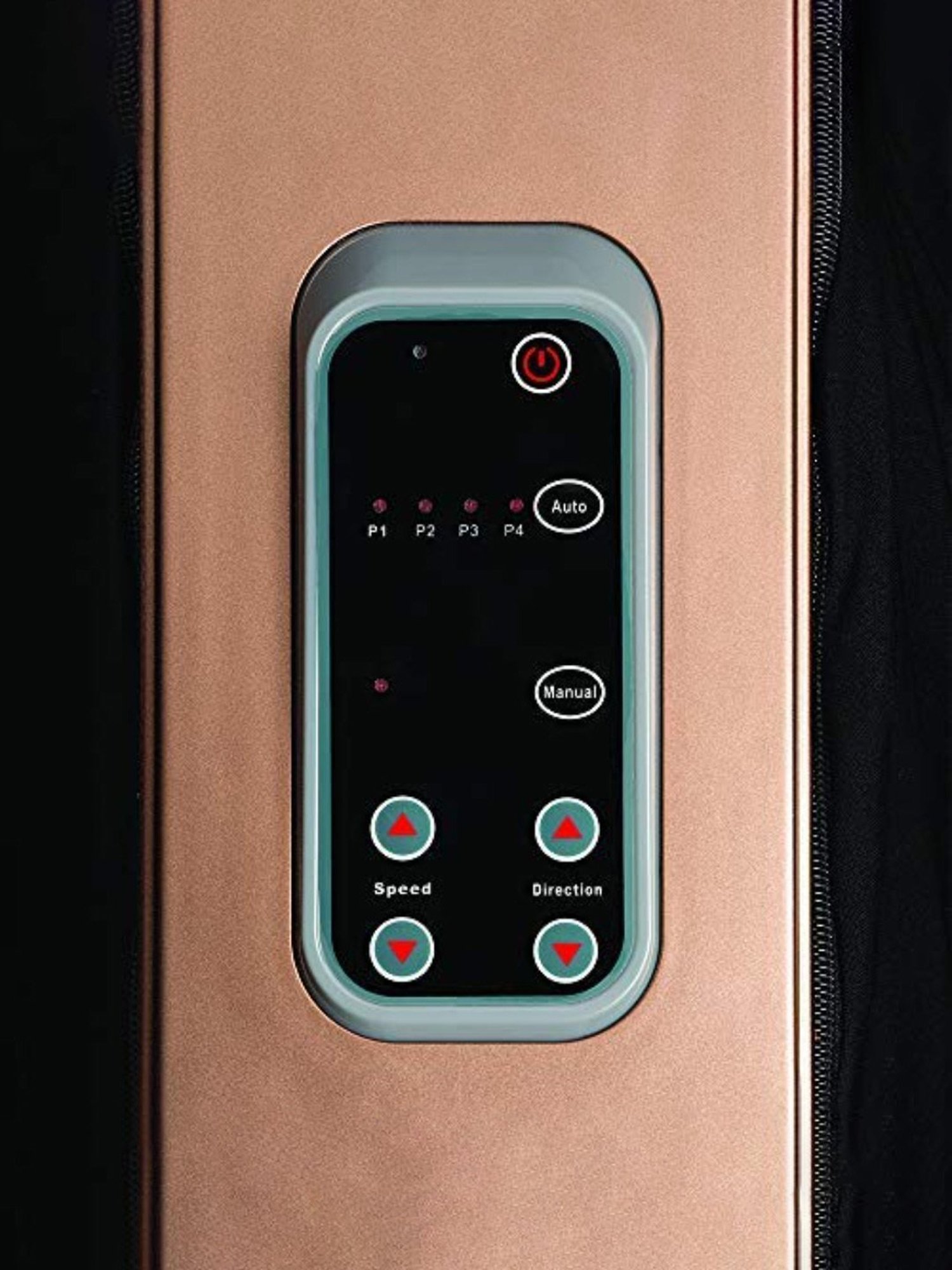 Lifelong LL90 40W Square Foot Massager (Dark Brown)