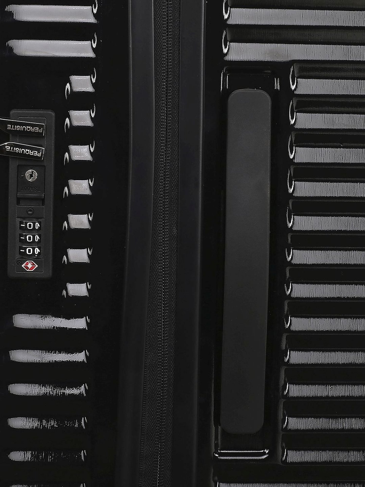 Perquisite Y2K Luxe Range Black Hard 28" Large Luggage