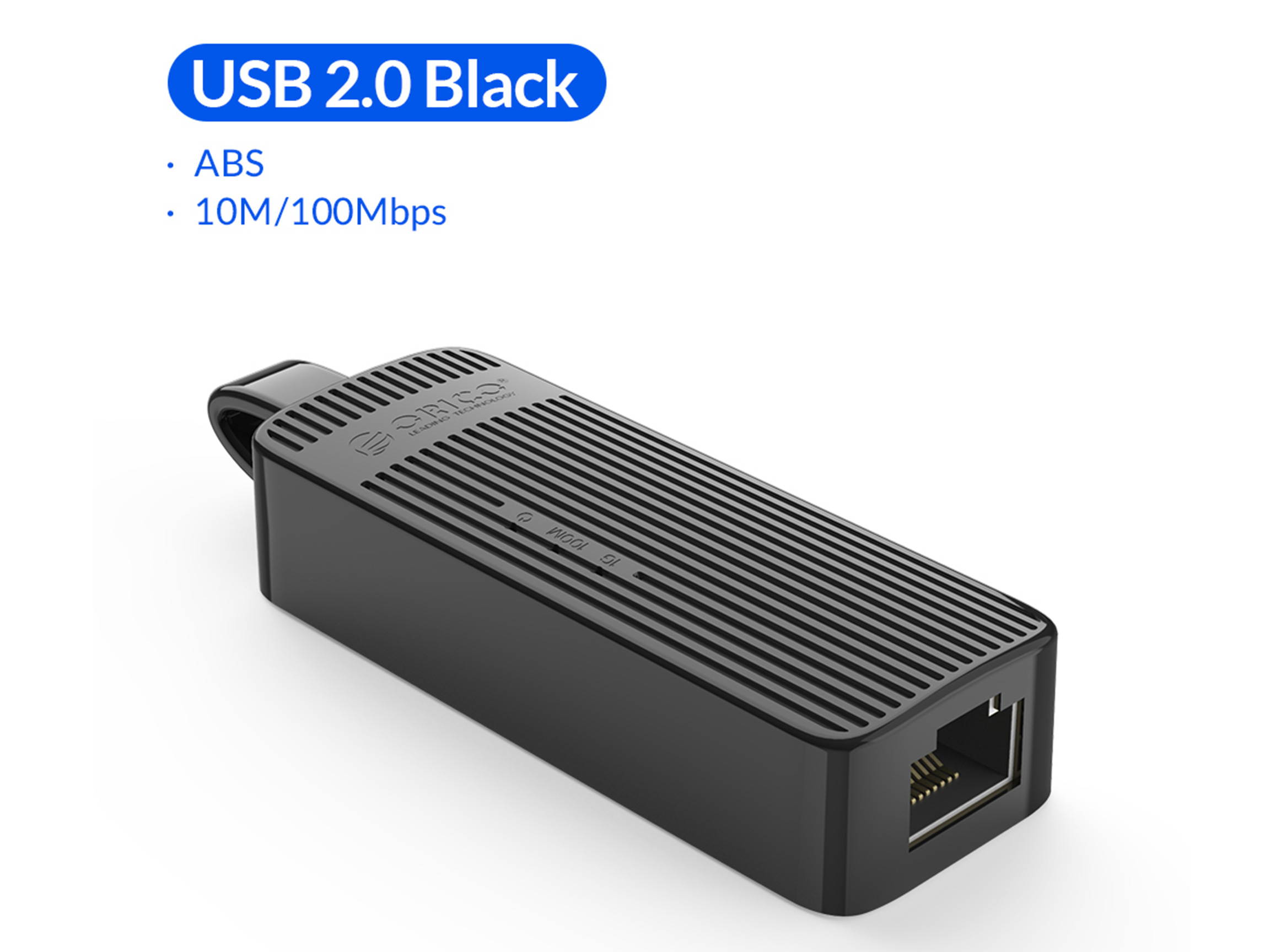ORICO Mini USB2.0 Lan Adapter RJ45 Ethernet Network Card  Driver-Free For Windows XP, Vista, 7, 8, 8.1.10, Mac OS and Linux