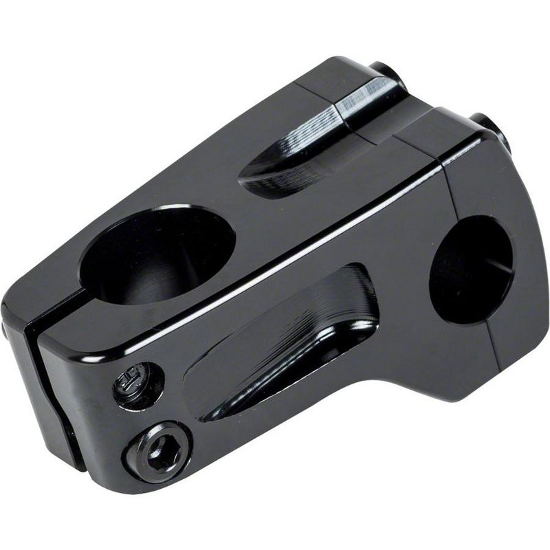 Eclat Domain BMX Stem Black 1-1/8" Steerer 22.2mm Clamp 50mm Reach 8.5mm Rise