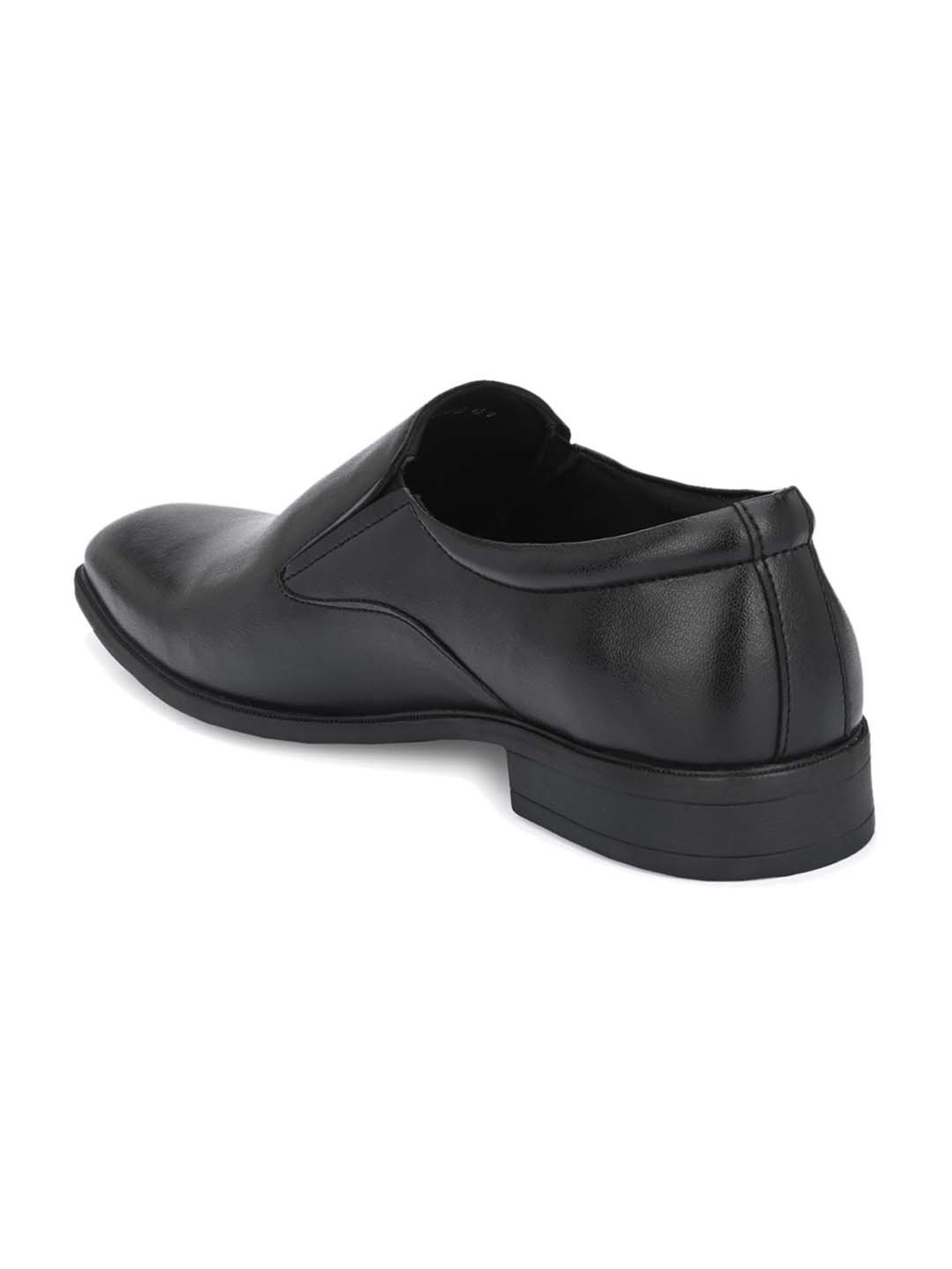 Delize Men's Black Formal Loafers