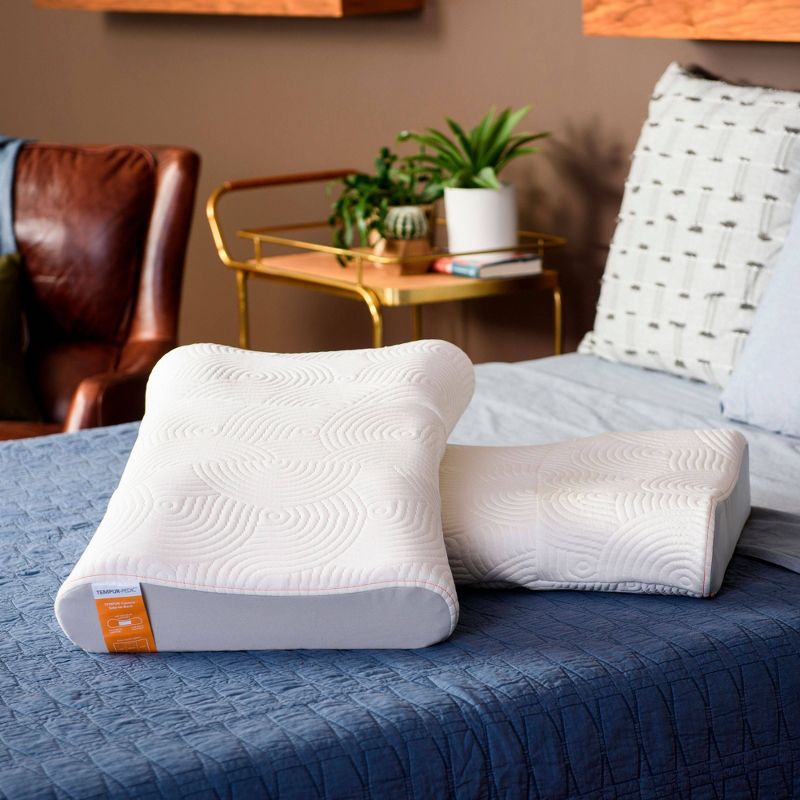 Tempur-Pedic Standard TEMPUR-Ergo Advanced Neck Relief Contour Bed Pillow - Tempur-Pedic