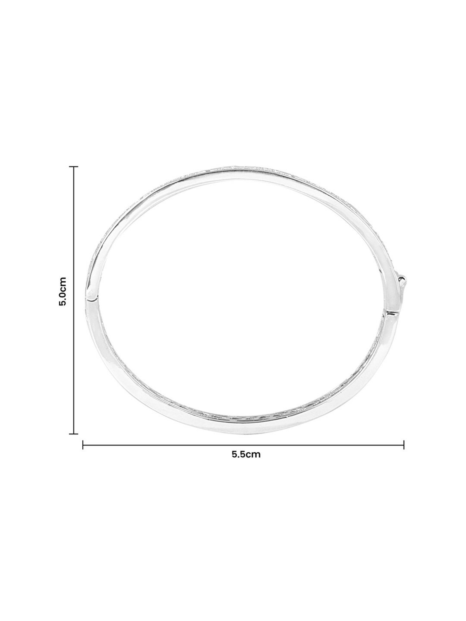 The Real Effect London Sonah Silver Bangle