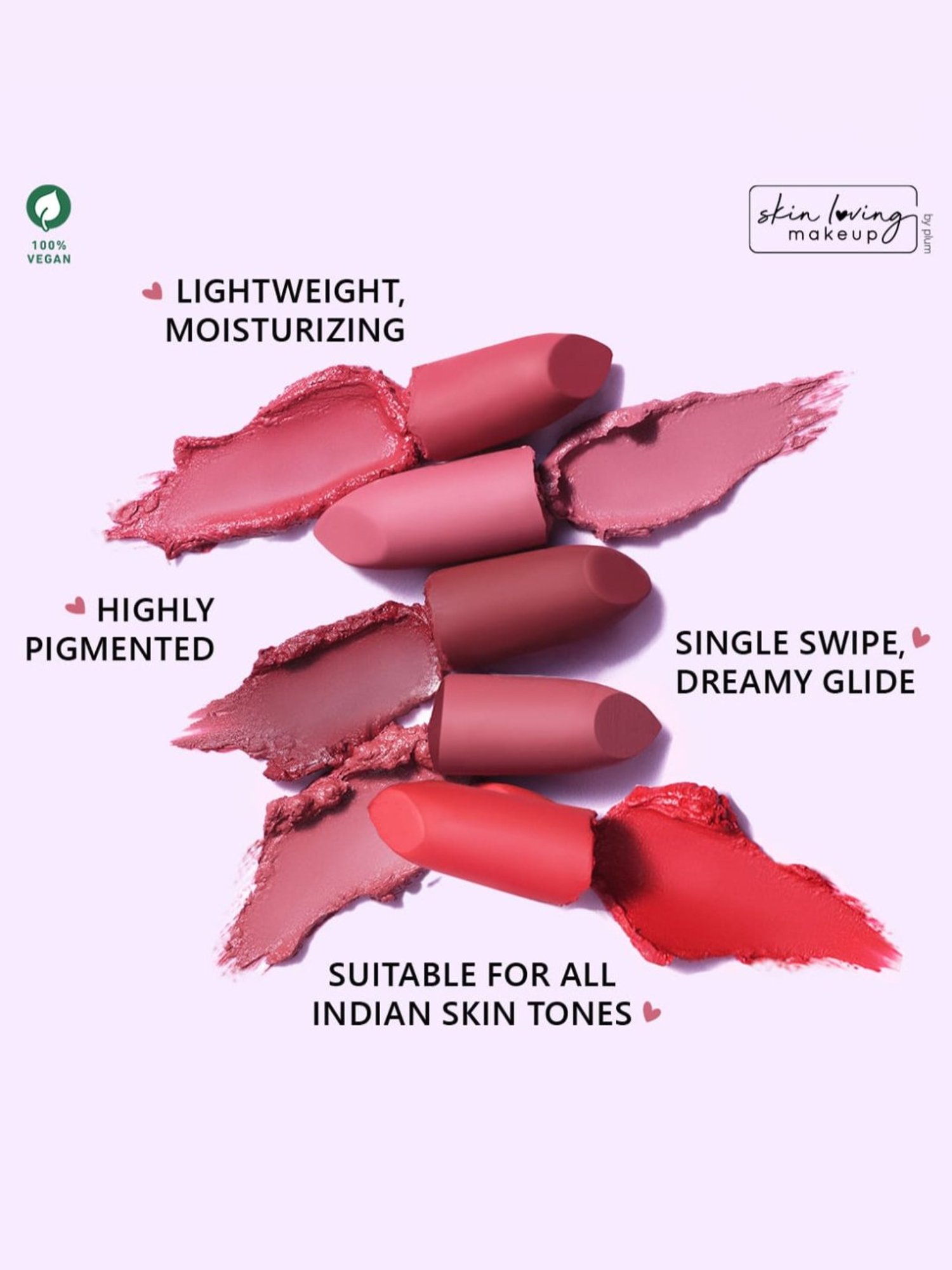 Plum Matterrific Lipstick Plush Hour 124 - 4.2 gm