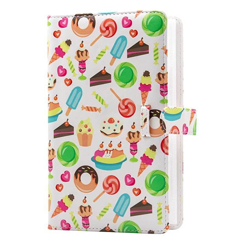 96 Pockets Mini Photo Album for Fujifilm Instax Mini Camera Polaroid Snap Z2300 SocialMatic Instant Cameras Zip Instant Printer Desserts