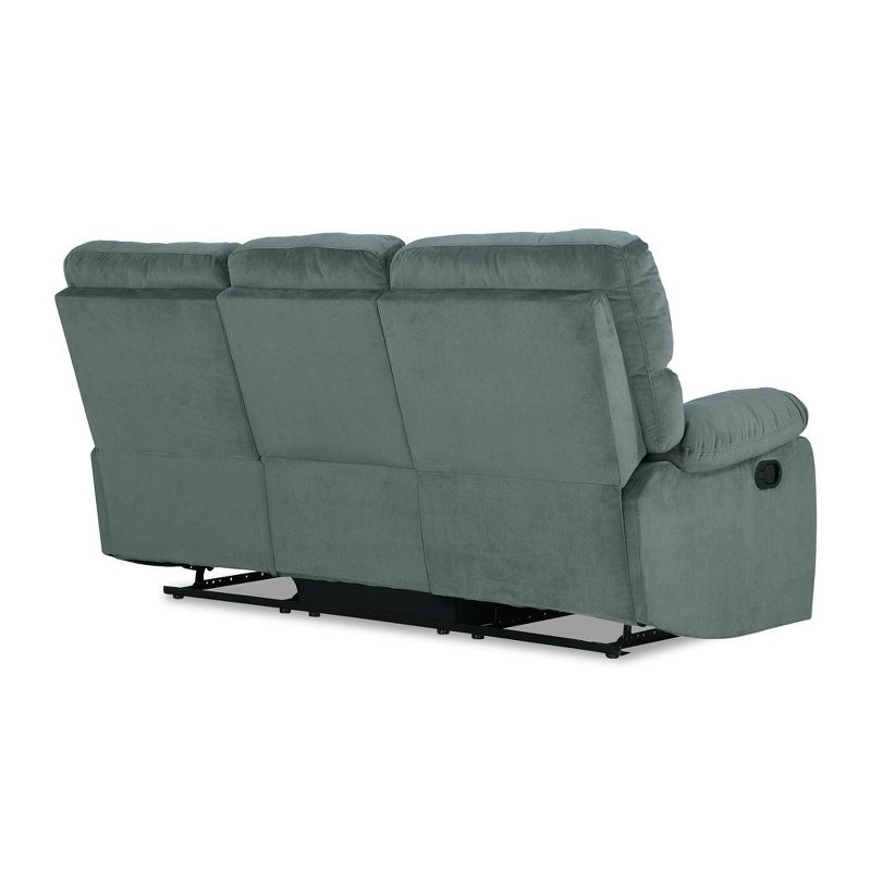 Dunham Reclining Sofa Mint Green - Dorel Living