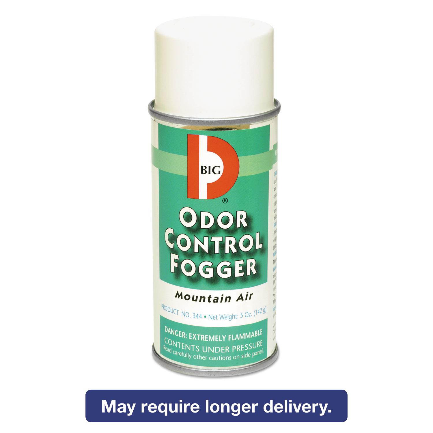 Odor Control Fogger, Mountain Air Scent, 5 oz Aerosol, 12/Carton BGD344