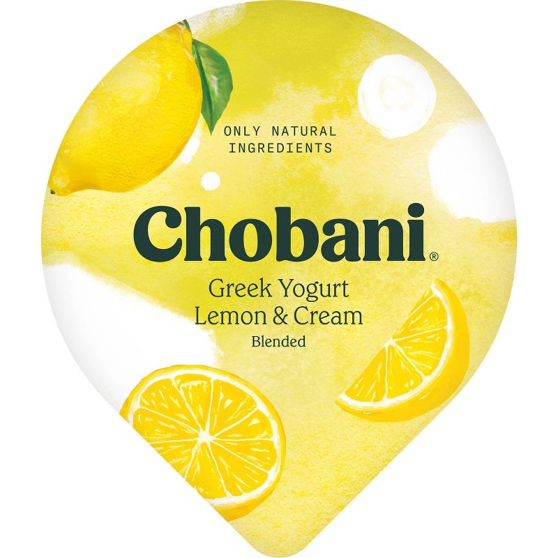 Chobani Lemon & Cream Blended Greek Yogurt - 5.3oz