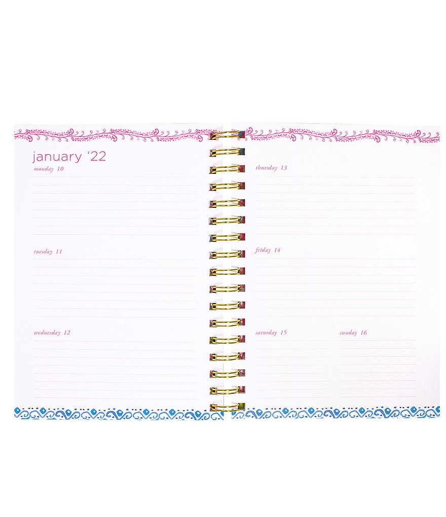 Lilly Pulitzer Cabana Cocktail Agenda Folio
